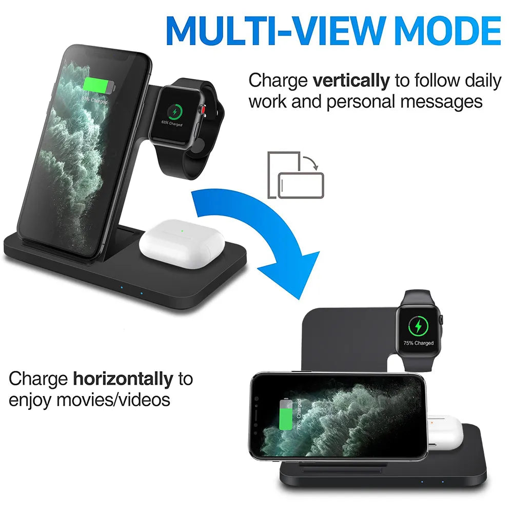 iPhone Fast Wireless Charger Dock Station