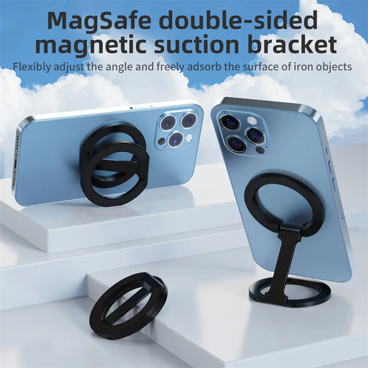 Magnetic Phone Ring Holder for iPhone and Android Devices