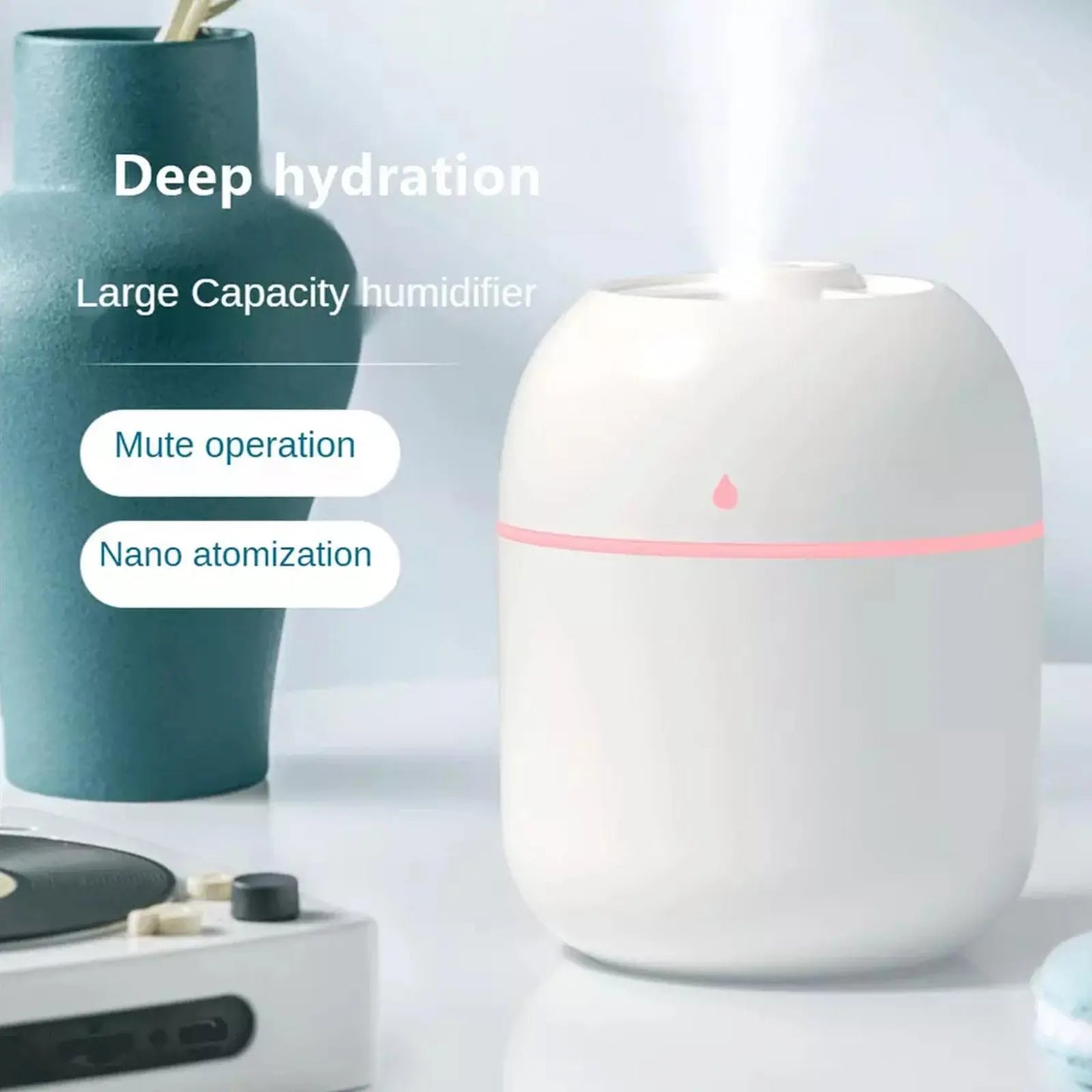 Electric Perfume Diffuser Humidifier Sprayer Portable Home Appliance 220ml